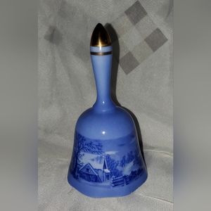 1977 Limited Edition Currier and Ives Copenhagen Bell Series